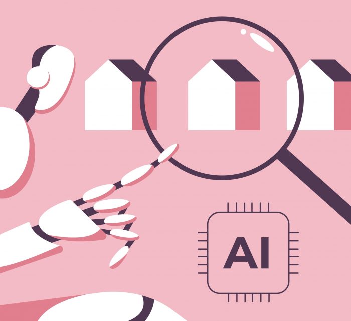 Real estate AI graphic design