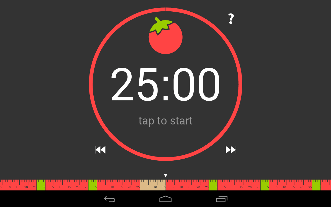 pomodoro timer app