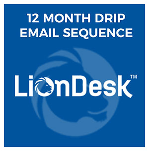 12 month drip email sequence LionDesk