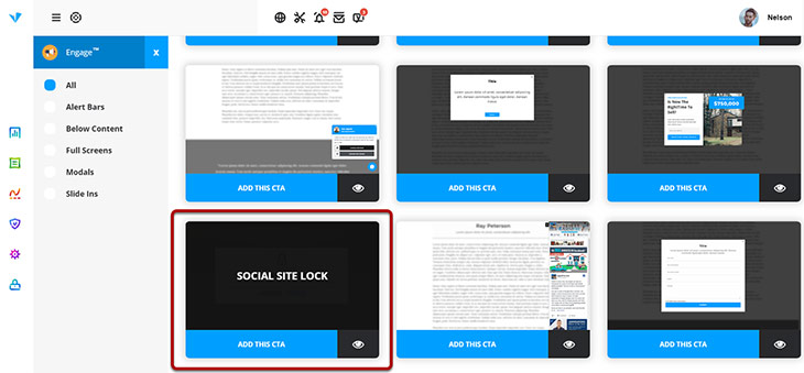 Easily add CTAs to your real estate website to capture more leads.