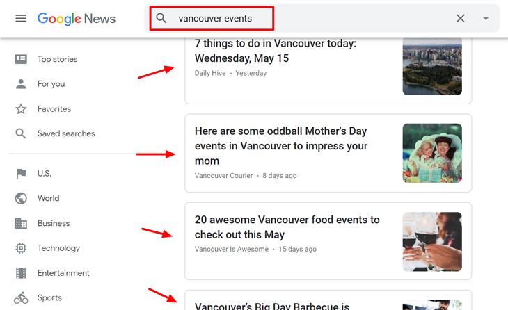 Vancouver Events