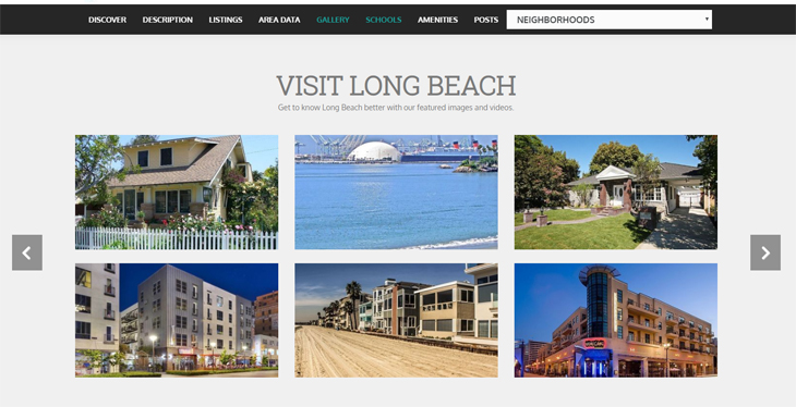 Visit long beach home page