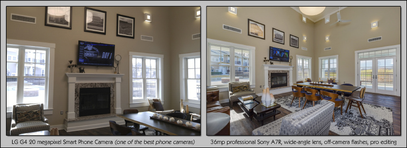 best camera for real estate photos wide angle