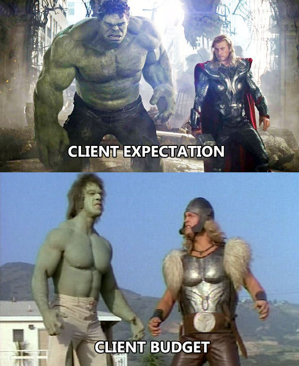 budget vs expectation