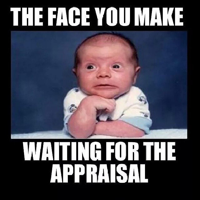 waiting for the appraisal