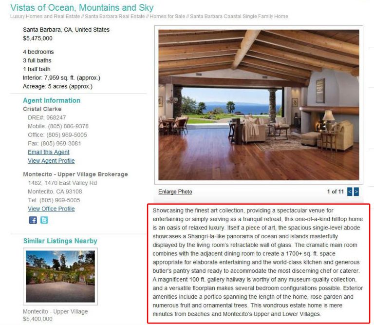 How To Write Real Estate Listing Descriptions That Don't Suck