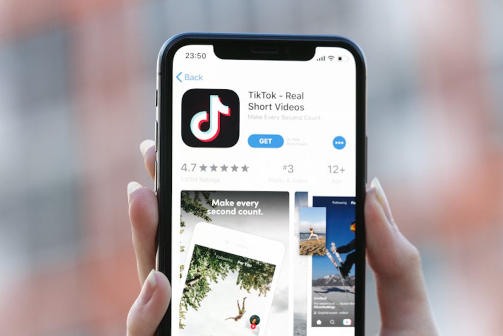 TikTok app