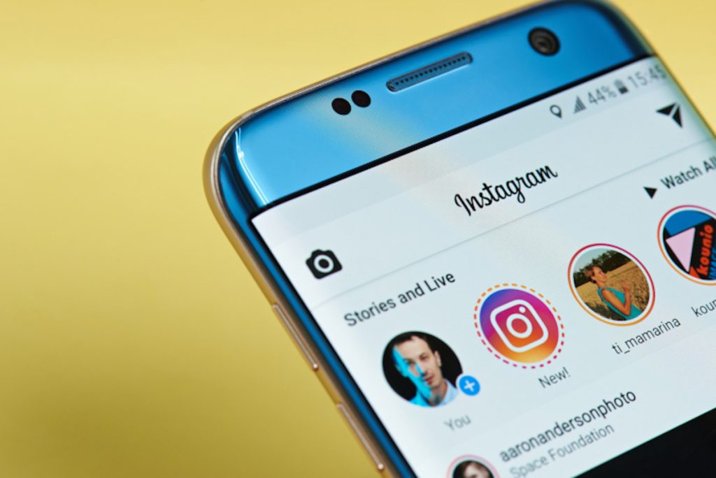 Instagram on mobile