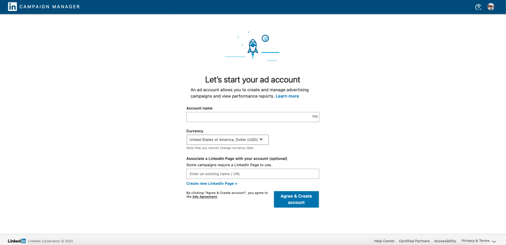 Campaign Manager Login page