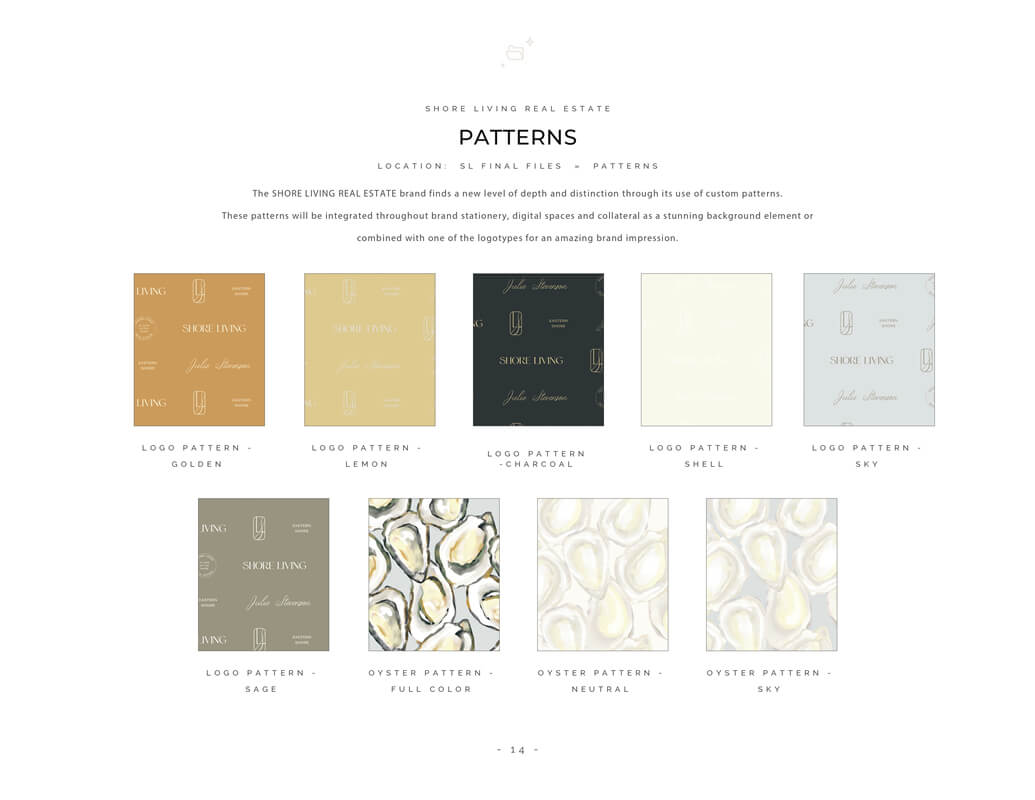 SHORE LIVING_BRAND STYLE GUIDE